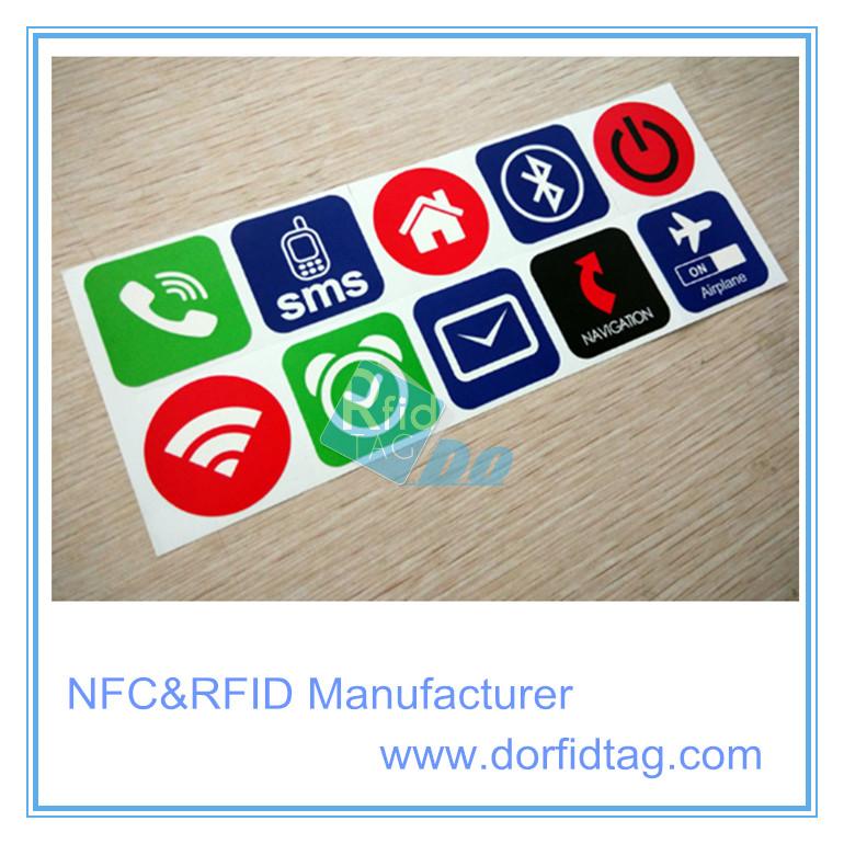 Dia 25MM Printable Ntag213 NFC tag D.O RFID TAG company